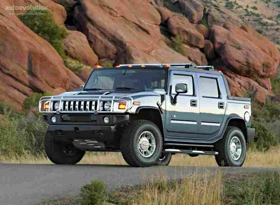 HUMMERH2SUT 3424 1 Car A4 Photo Print