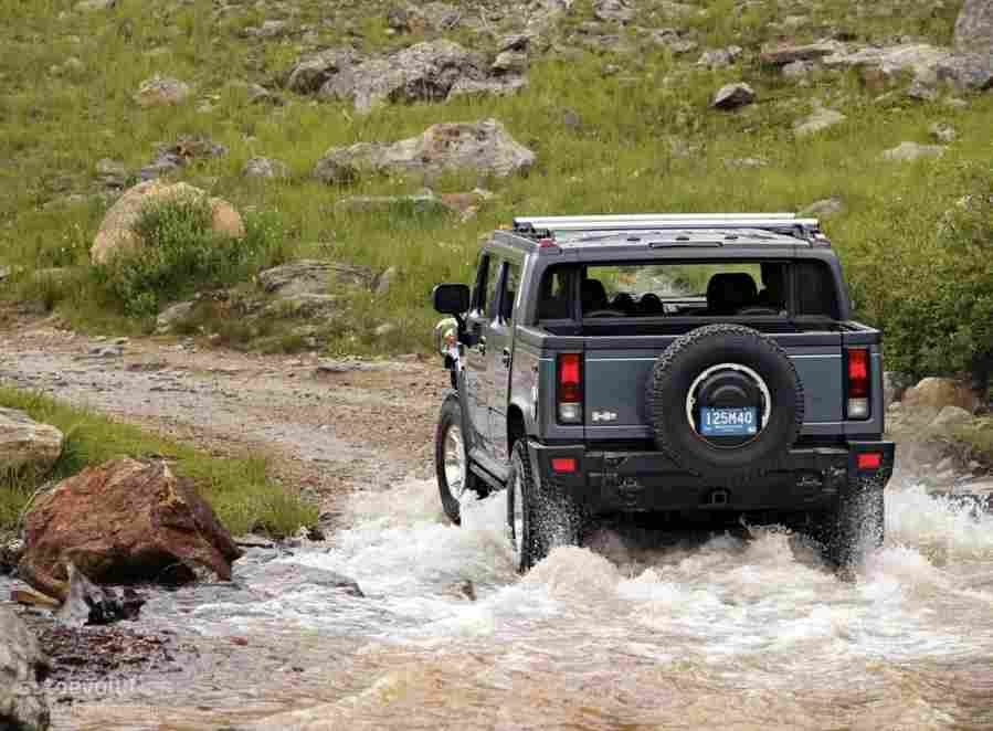 HUMMERH2SUT 3424 10 Car A4 Photo Print