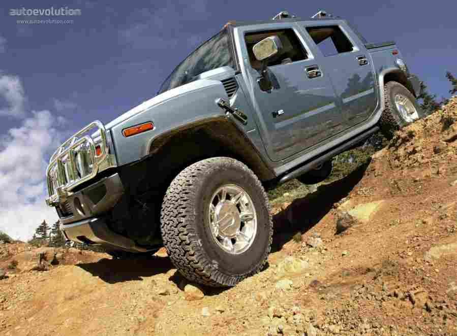 HUMMERH2SUT 3424 6 Car A4 Photo Print