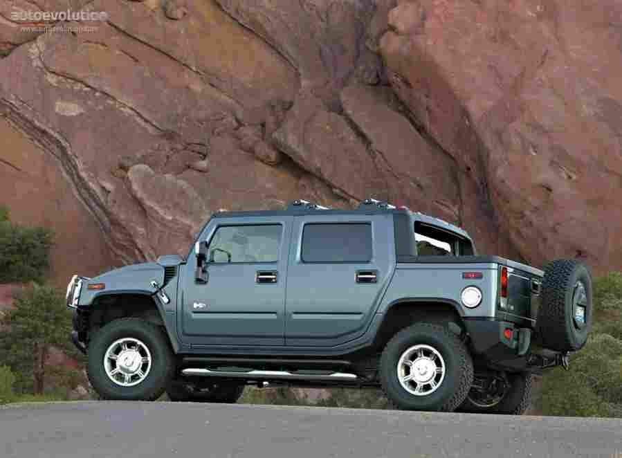 HUMMERH2SUT 3424 7 Car A4 Photo Print