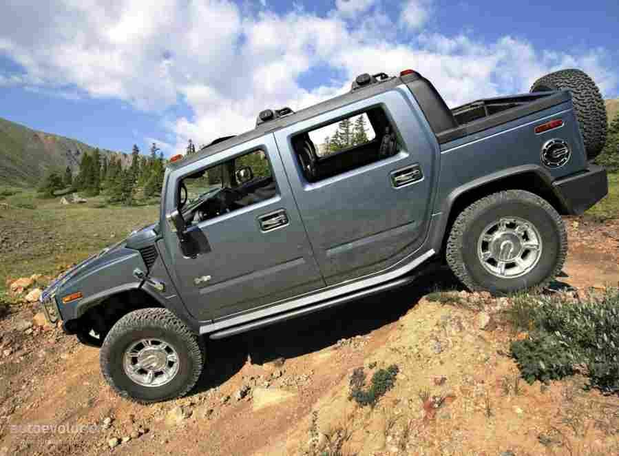 HUMMERH2SUT 3424 8 Car A4 Photo Print