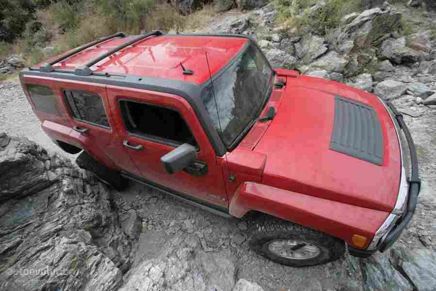 HUMMERH3 3426 5 Car A4 Photo Print
