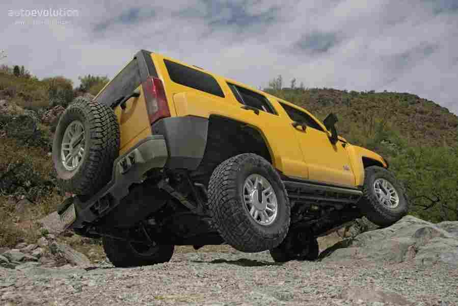 HUMMERH3 3426 7 Car A4 Photo Print