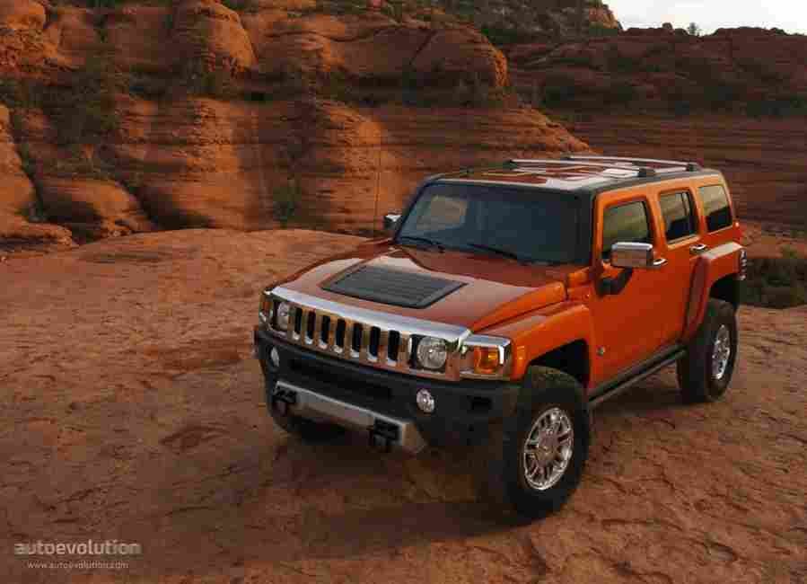 HUMMERH3Alpha 3427 3 Car A4 Photo Print