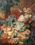 HUYSUM Jan Van Fruit Still Life A4 Photo Print