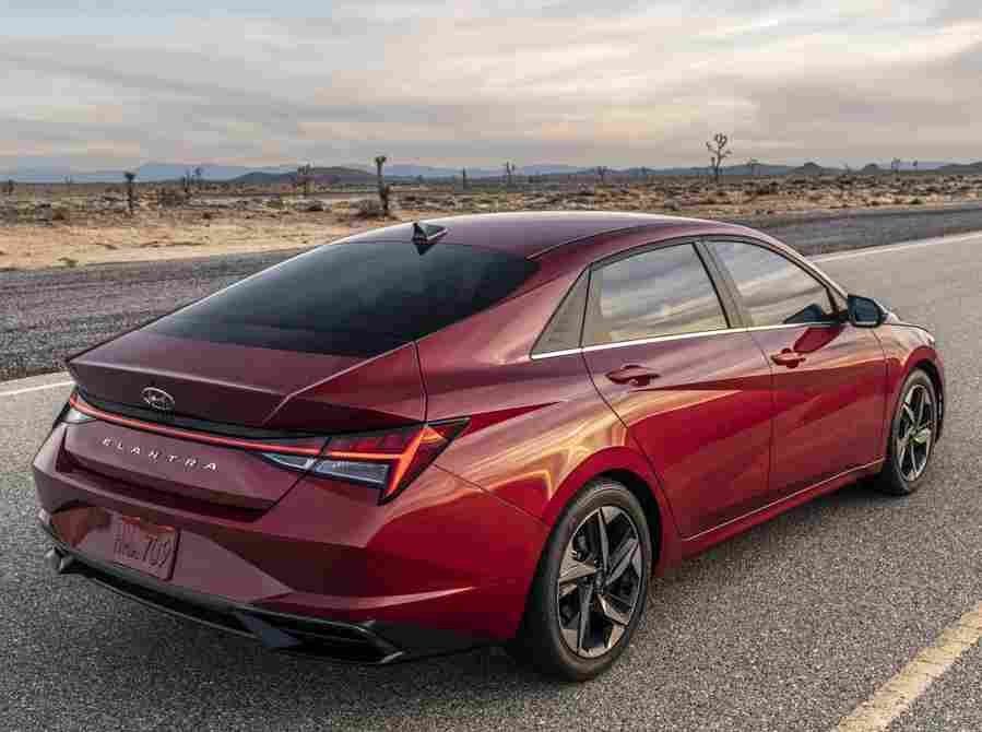 HYUNDAI Elantra 6788 15 Car A4 Photo Print