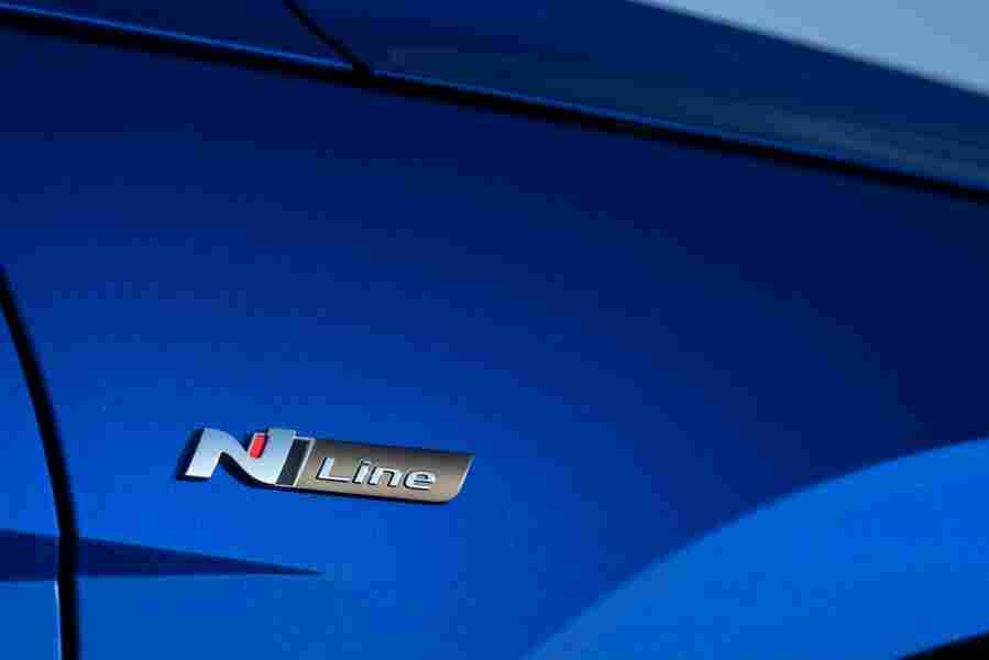 HYUNDAI Elantra N Line 6903 36 Car A4 Photo Print