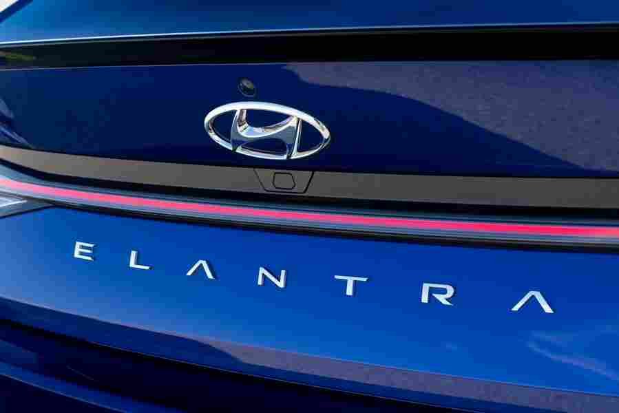 HYUNDAI Elantra N Line 6903 39 Car A4 Photo Print