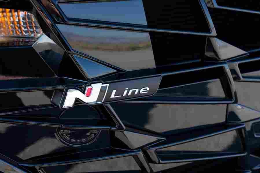 HYUNDAI Elantra N Line 6903 42 Car A4 Photo Print