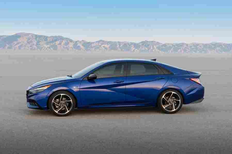 HYUNDAI Elantra N Line 6903 43 Car A4 Photo Print