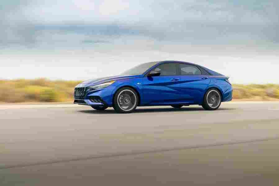 HYUNDAI Elantra N Line 6903 47 Car A4 Photo Print