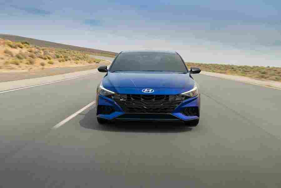 HYUNDAI Elantra N Line 6903 49 Car A4 Photo Print