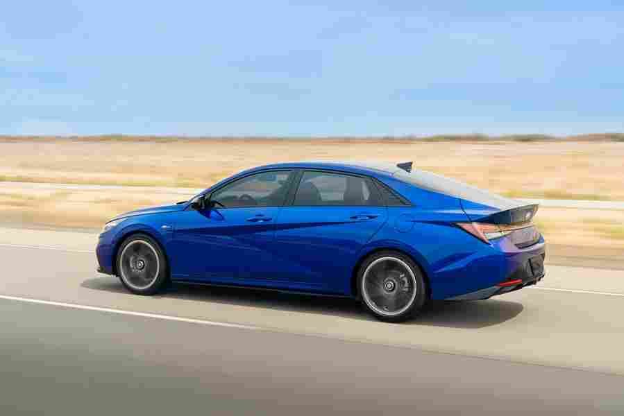 HYUNDAI Elantra N Line 6903 52 Car A4 Photo Print
