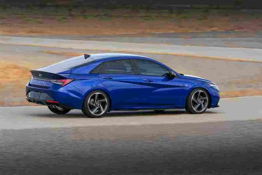 HYUNDAI Elantra N Line 6903 53 Car A4 Photo Print