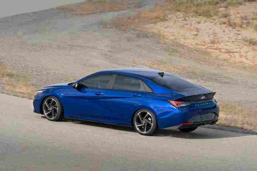 HYUNDAI Elantra N Line 6903 54 Car A4 Photo Print