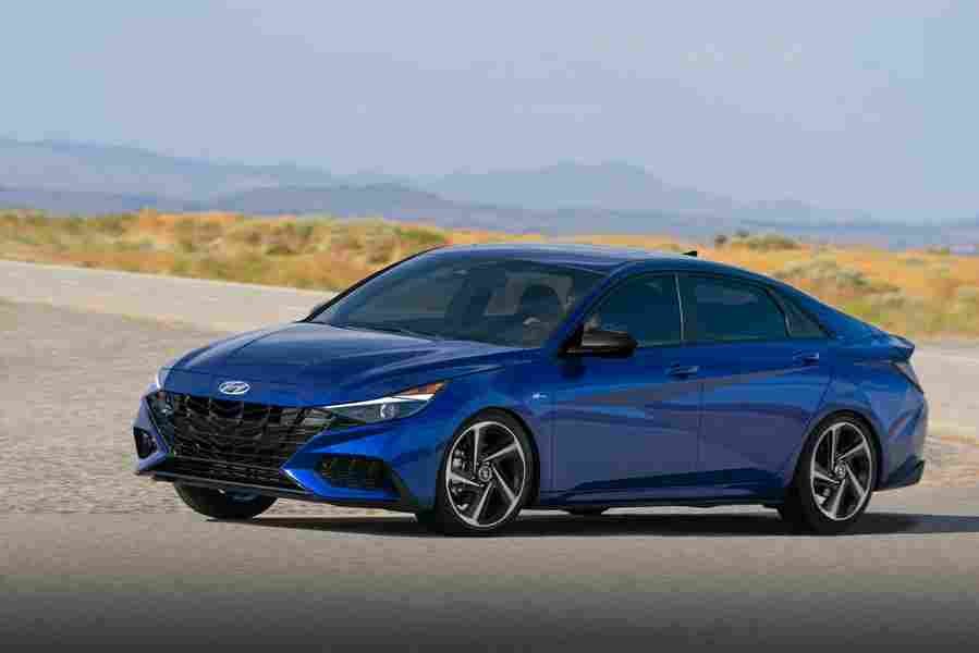 HYUNDAI Elantra N Line 6903 55 Car A4 Photo Print