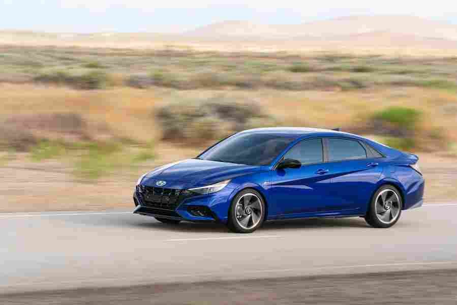 HYUNDAI Elantra N Line 6903 58 Car A4 Photo Print