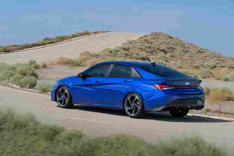 HYUNDAI Elantra N Line 6903 60 Car A4 Photo Print