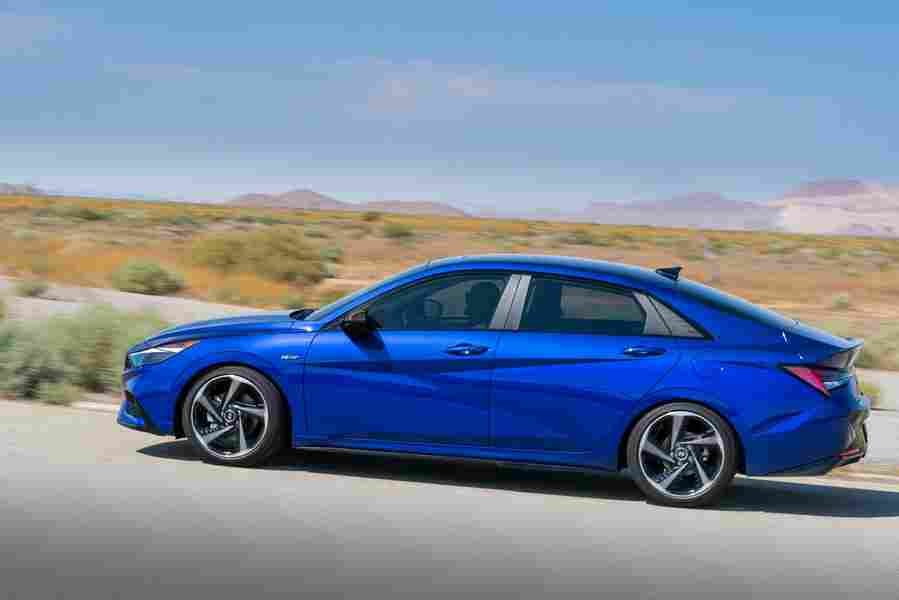 HYUNDAI Elantra N Line 6903 61 Car A4 Photo Print