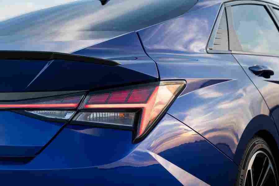 HYUNDAI Elantra N Line 6903 73 Car A4 Photo Print