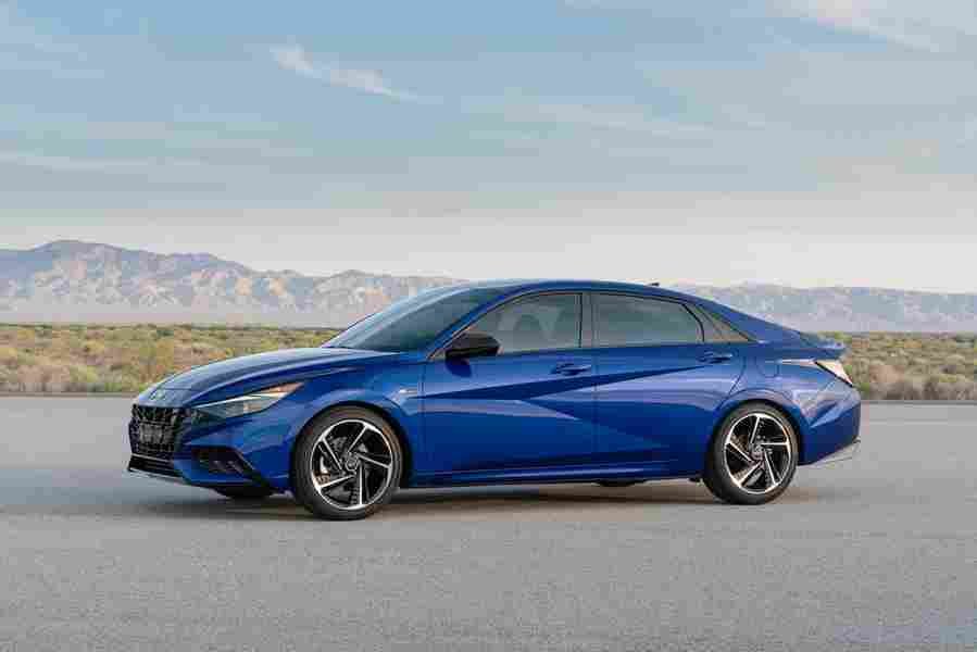 HYUNDAI Elantra N Line 6903 74 Car A4 Photo Print