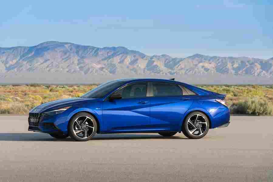 HYUNDAI Elantra N Line 6903 75 Car A4 Photo Print
