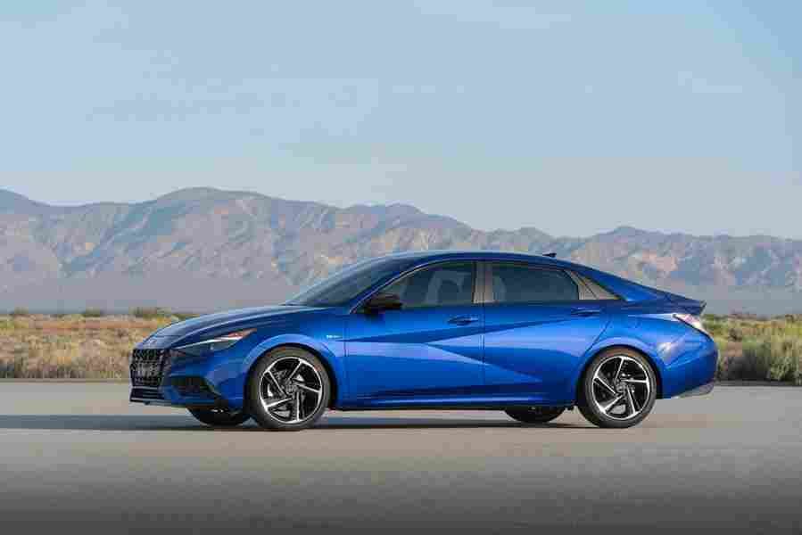 HYUNDAI Elantra N Line 6903 76 Car A4 Photo Print