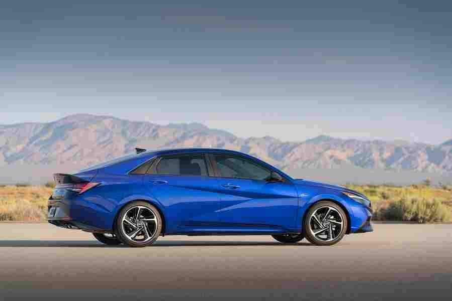 HYUNDAI Elantra N Line 6903 77 Car A4 Photo Print