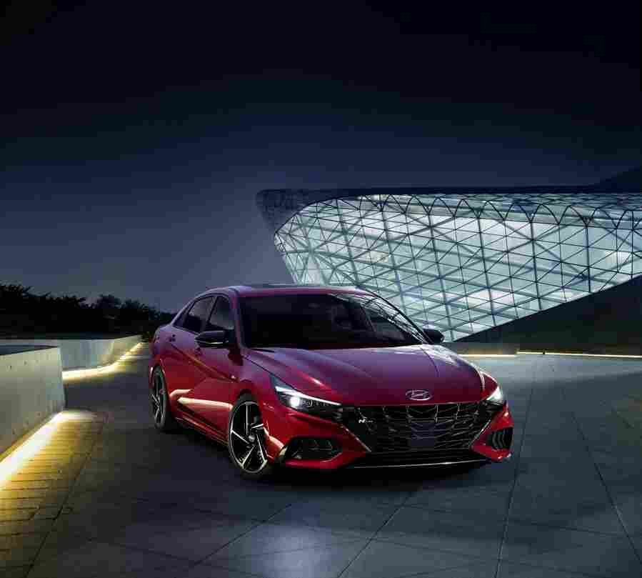 HYUNDAI Elantra N Line 6903 87 Car A4 Photo Print