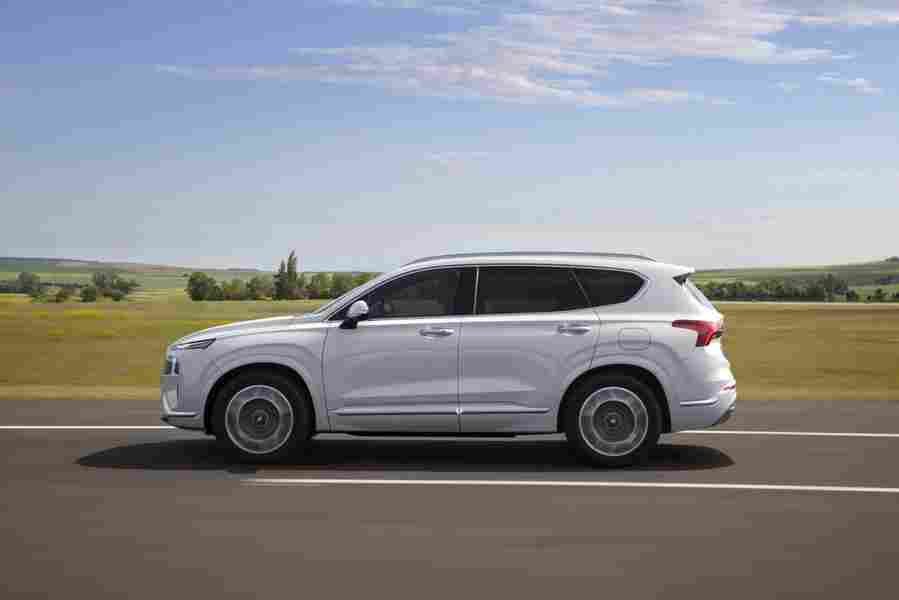 HYUNDAI Santa Fe 6834 10 Car A4 Photo Print