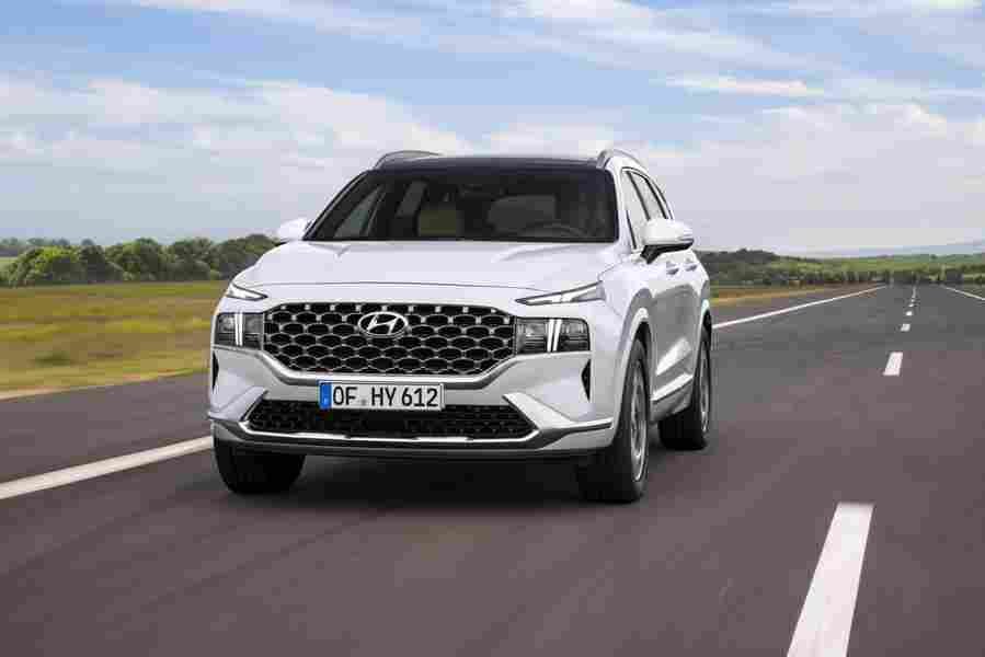 HYUNDAI Santa Fe 6834 11 Car A4 Photo Print