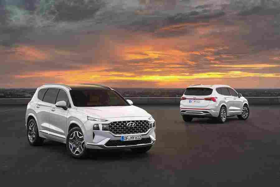 HYUNDAI Santa Fe 6834 14 Car A4 Photo Print
