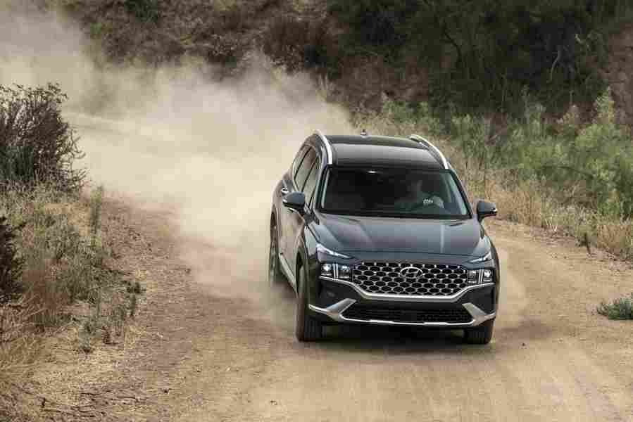 HYUNDAI Santa Fe 6834 45 Car A4 Photo Print