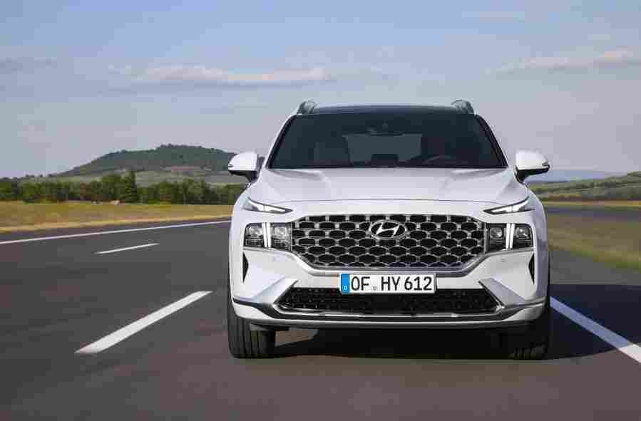 HYUNDAI Santa Fe 6834 6 Car A4 Photo Print