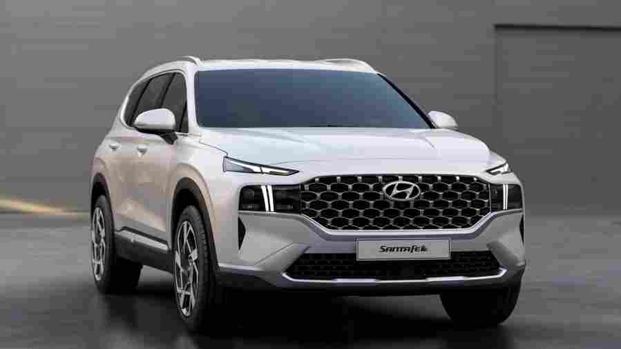 HYUNDAI Santa Fe 6834 86 Car A4 Photo Print