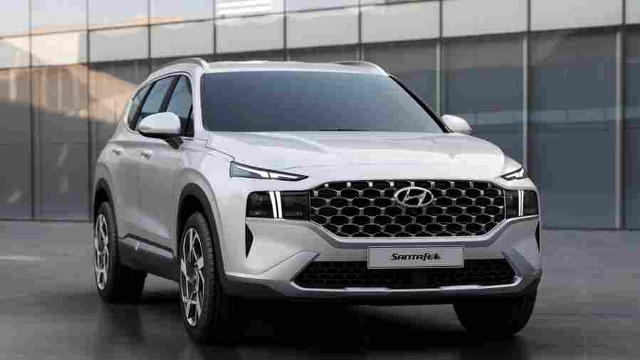 HYUNDAI Santa Fe 6834 87 Car A4 Photo Print