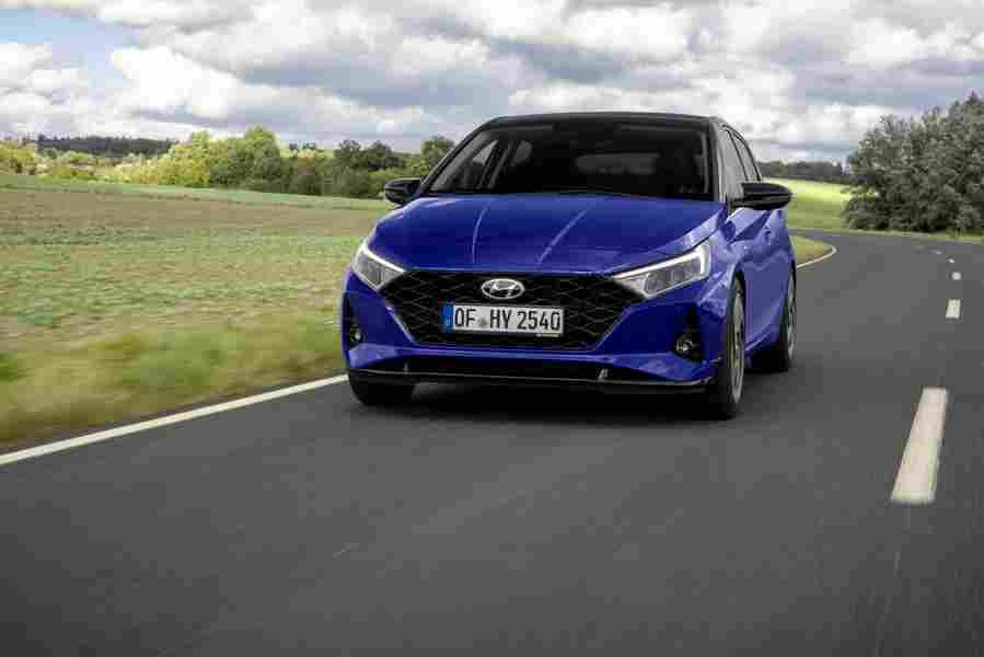 HYUNDAI i20 6744 44 Car A4 Photo Print