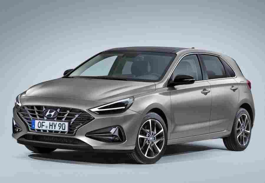HYUNDAI i30 6816 3 Car A4 Photo Print