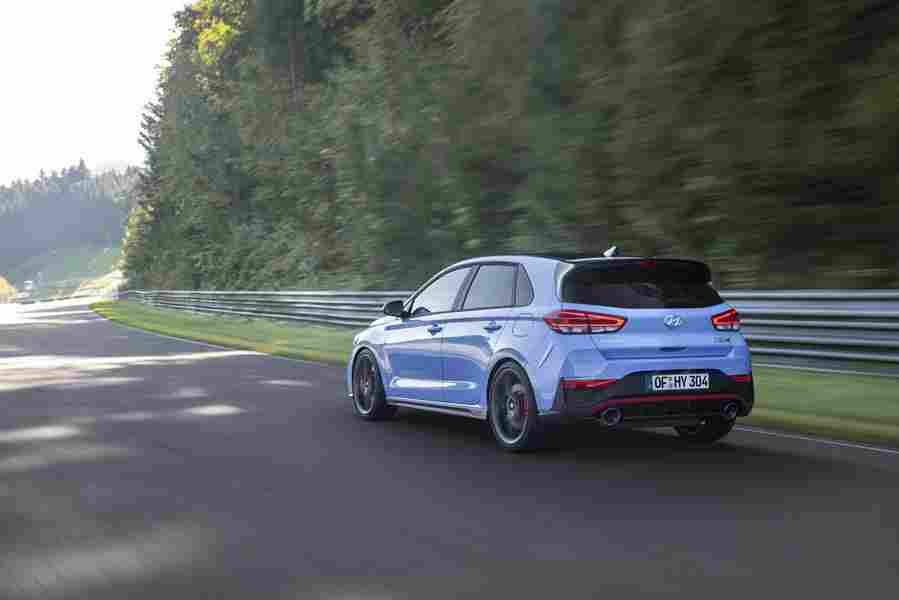 HYUNDAI i30 N 6939 8 Car A4 Photo Print