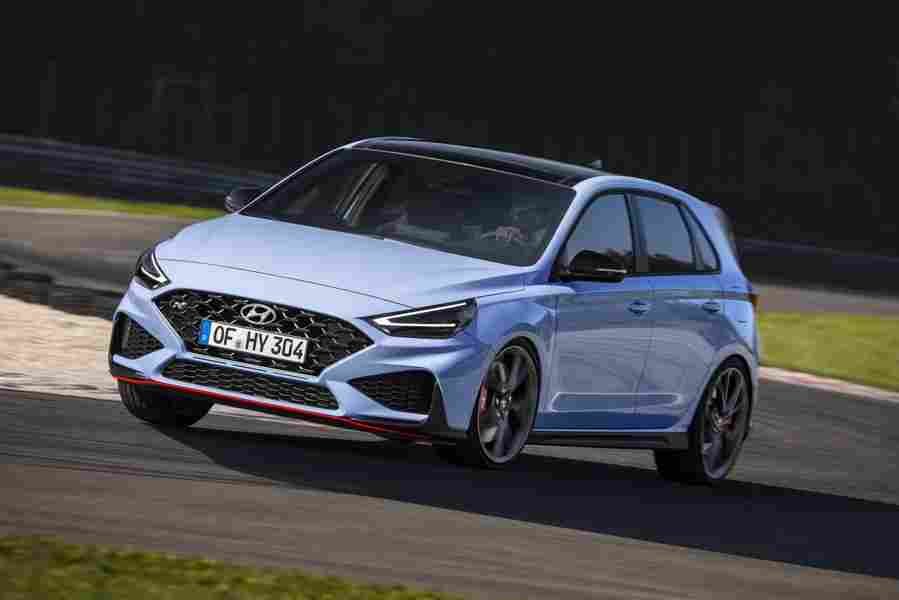 HYUNDAI i30 N 6939 9 Car A4 Photo Print