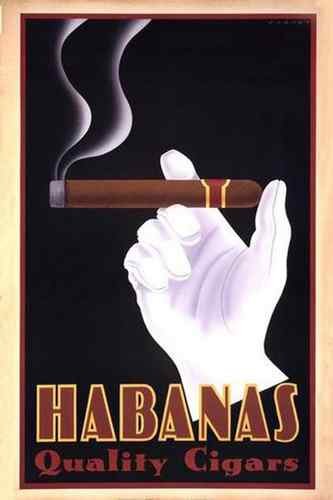 Habanas Quality Cigars A4 Photo Print