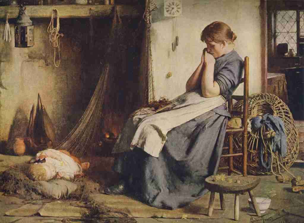 Hacker A 1859 1919 1934 The Young Mother A4 Photo Print