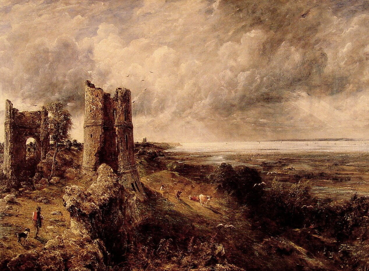 Hadleigh Castle Art A4 Photo Print