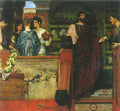 Hadrian visiting a Roman British pottery by Alma Tadema A4 Photo Print