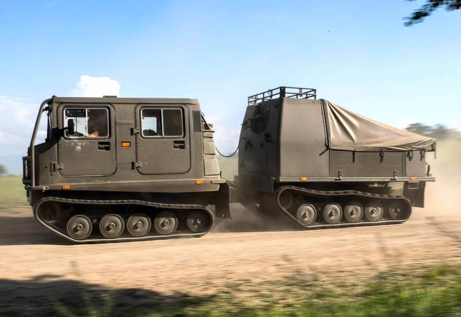 Hagglunds Bv206 All Terrain Vehicle Sweden A4 Photo Print