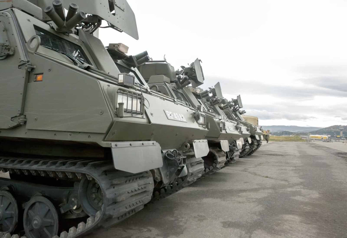 Hagglunds Bvs10 All Terrain Vehicle Sweden 3 A4 Photo Print