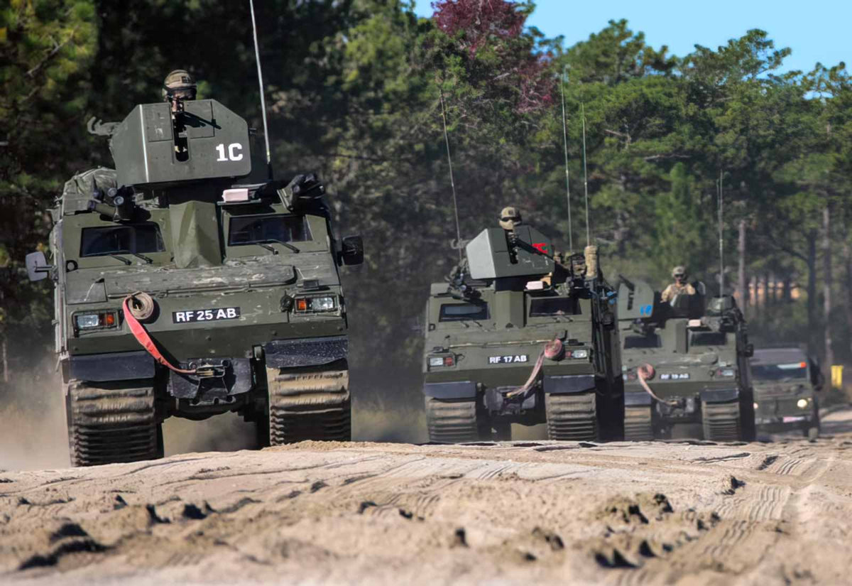 Hagglunds Bvs10 All Terrain Vehicle Sweden 4 A4 Photo Print