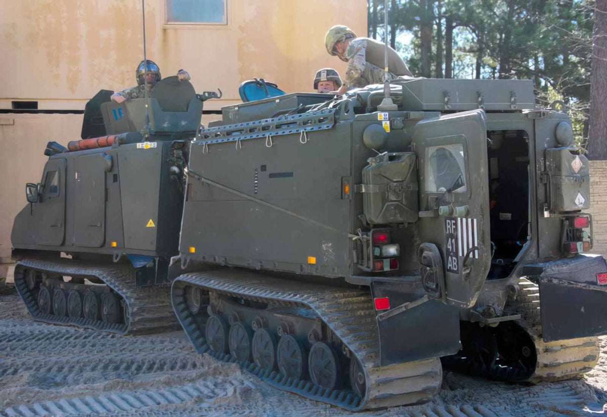 Hagglunds Bvs10 All Terrain Vehicle Sweden 6 A4 Photo Print