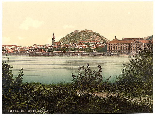 Hainburg Lower Austria Vintage A4 Photo Print