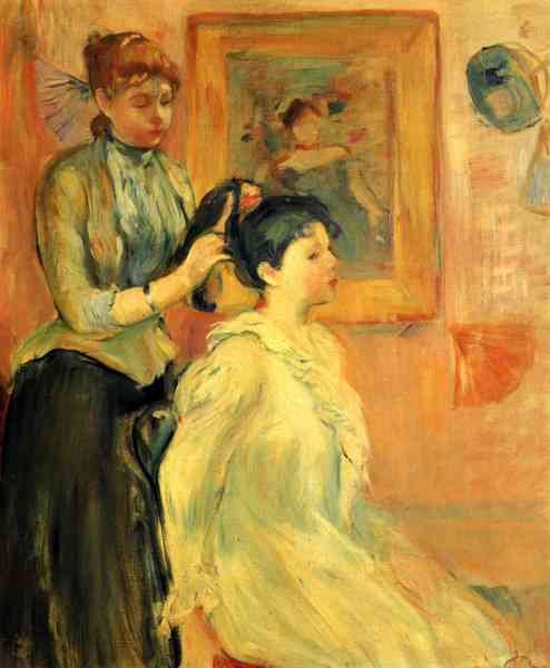 Hairstyle by Morisot A4 Photo Print